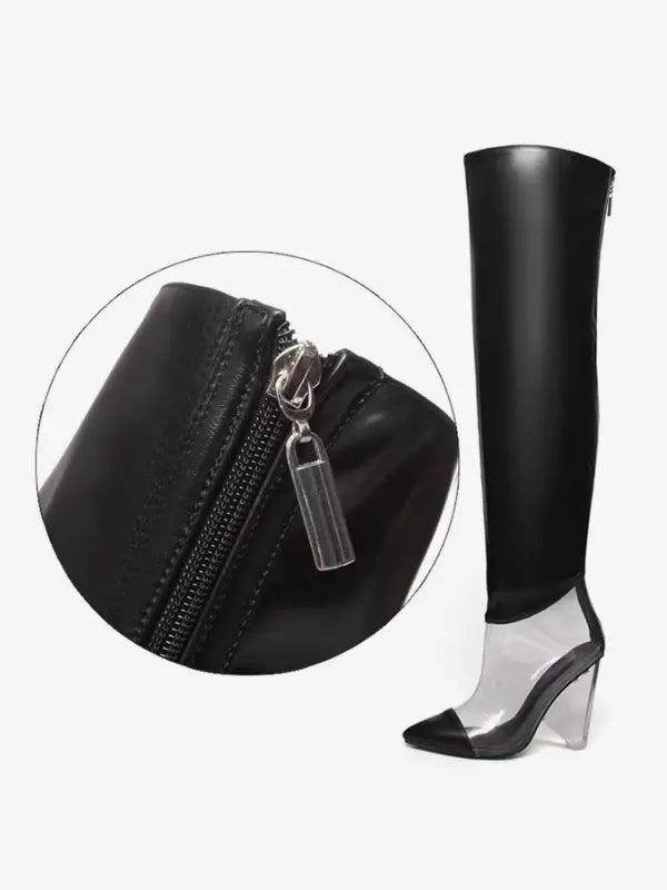 Stivali Cuissardes Donna Edda Pia Sildora – dettaglio del materiale