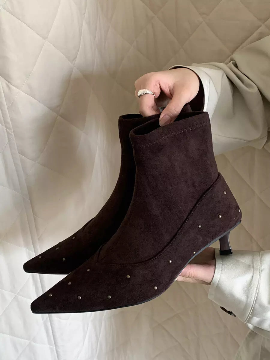 Stivaletti Donna Concetta – dettaglio del materiale