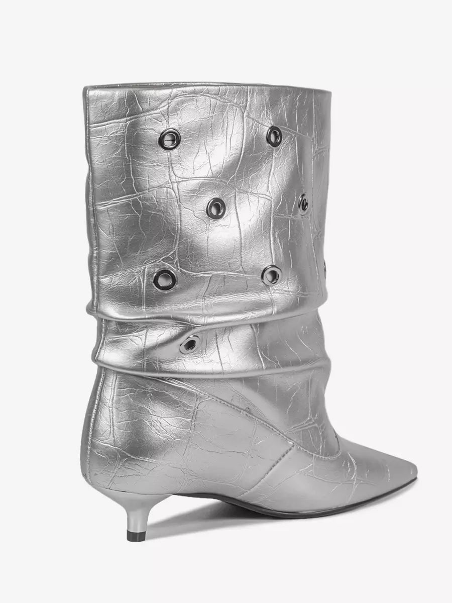 Stivaletti Donna Iolanda – dettaglio del materiale