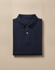 Polo Uomo Tinta Unita Basic – Essenziale Versatile del Guardaroba - Blu Navy