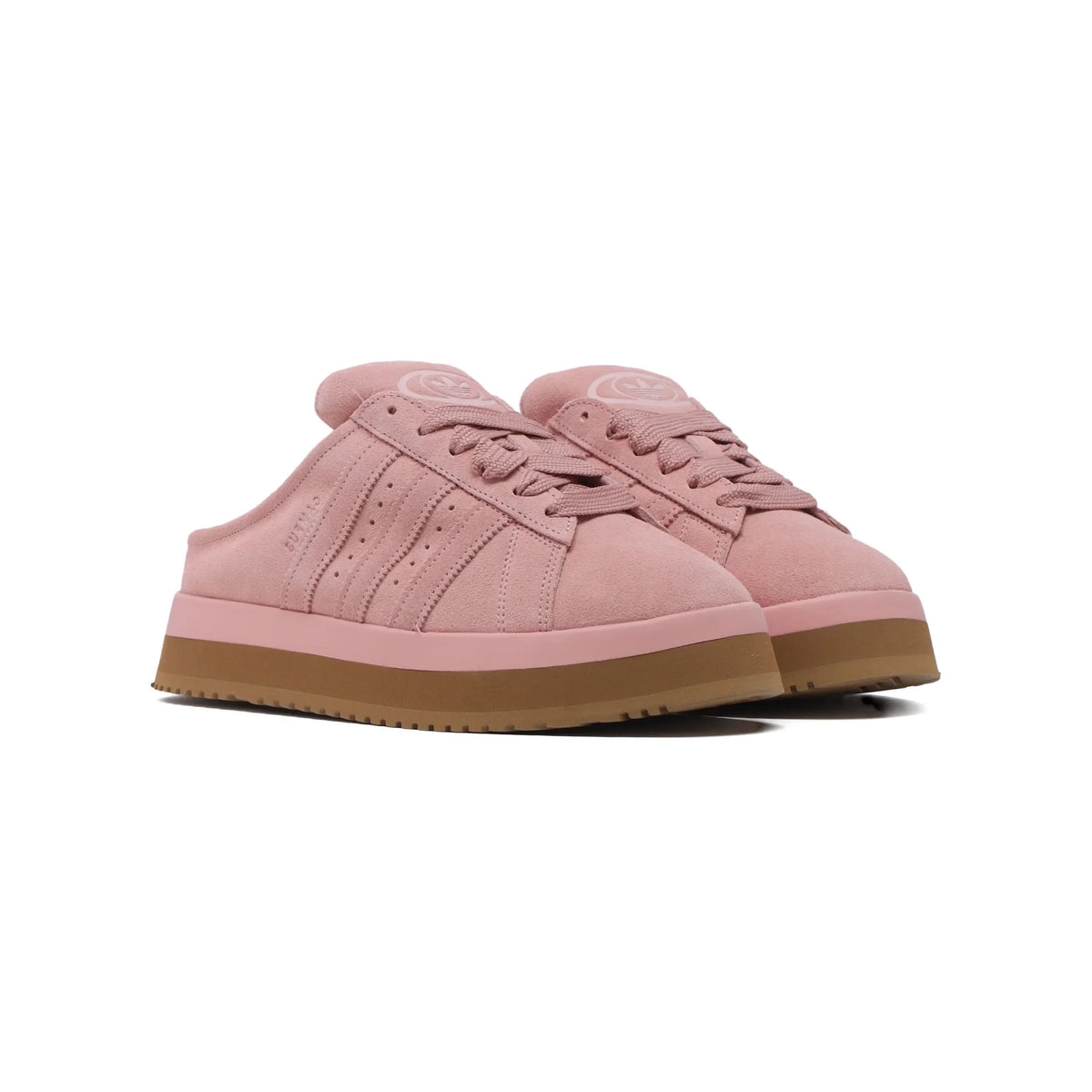 Adidas Campus 00s Winter Low Wonder Mauve Gum sneakers basse uomo e donna in rosa - vista frontale