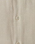 Camicia Uomo in Lino Tinta Unita – Eleganza Naturale Raffinata - dettaglio