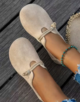 Mocassini Donna in Suede Slip-On – vista dall’alto