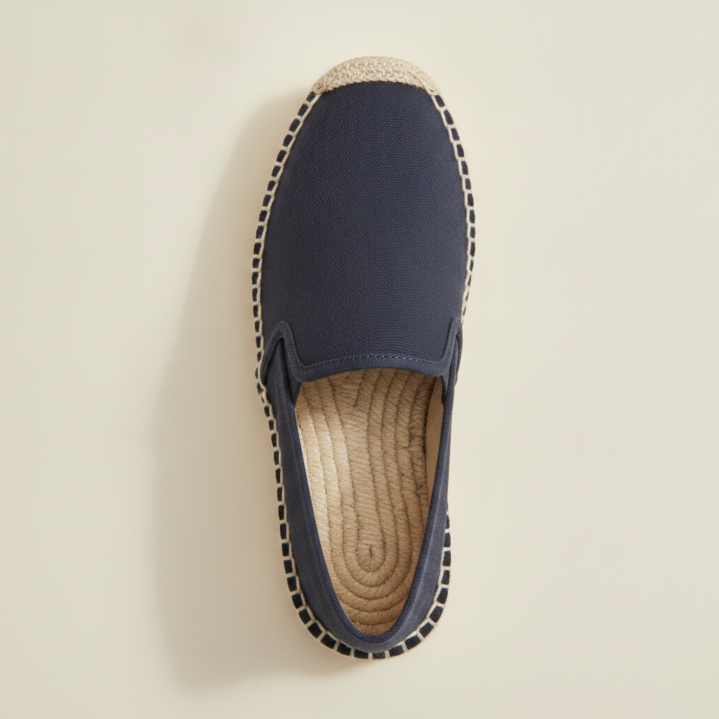 Espadrillas Slip-On Chiuse Uomo – Casual Eleganti Estive - vista dall'alto