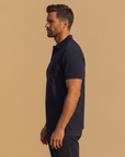 Polo Uomo con Taschino – Dettaglio Pratico e Casual - vista laterale