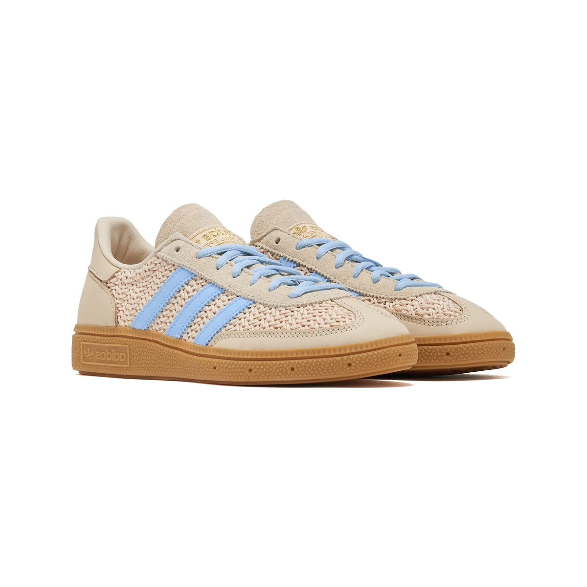 Adidas Spezial Sand Strata Clear Sky sneakers basse uomo e donna in beige - vista frontale