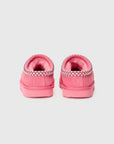 UGG Tasman II Pink Bloom ciabatte chiuse donna in pelle scamosciata e montone rosa, dettaglio suola