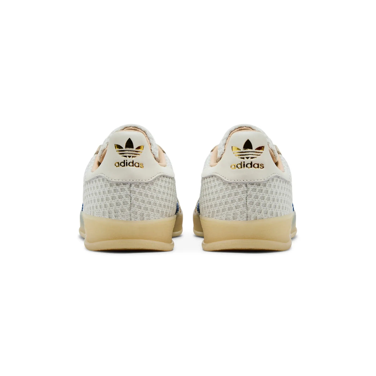Adidas Gazelle Indoor Off White Focus Blue sneakers basse uomo e donna in bianco blu - dettaglio suola