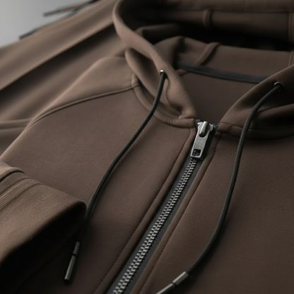 Set Tuta Sportiva Uomo con Felpa Zip e Pantaloni