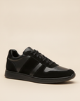 Sneakers Uomo Urban Nere Premium – Stile Cittadino Raffinato - Nero Camoscio