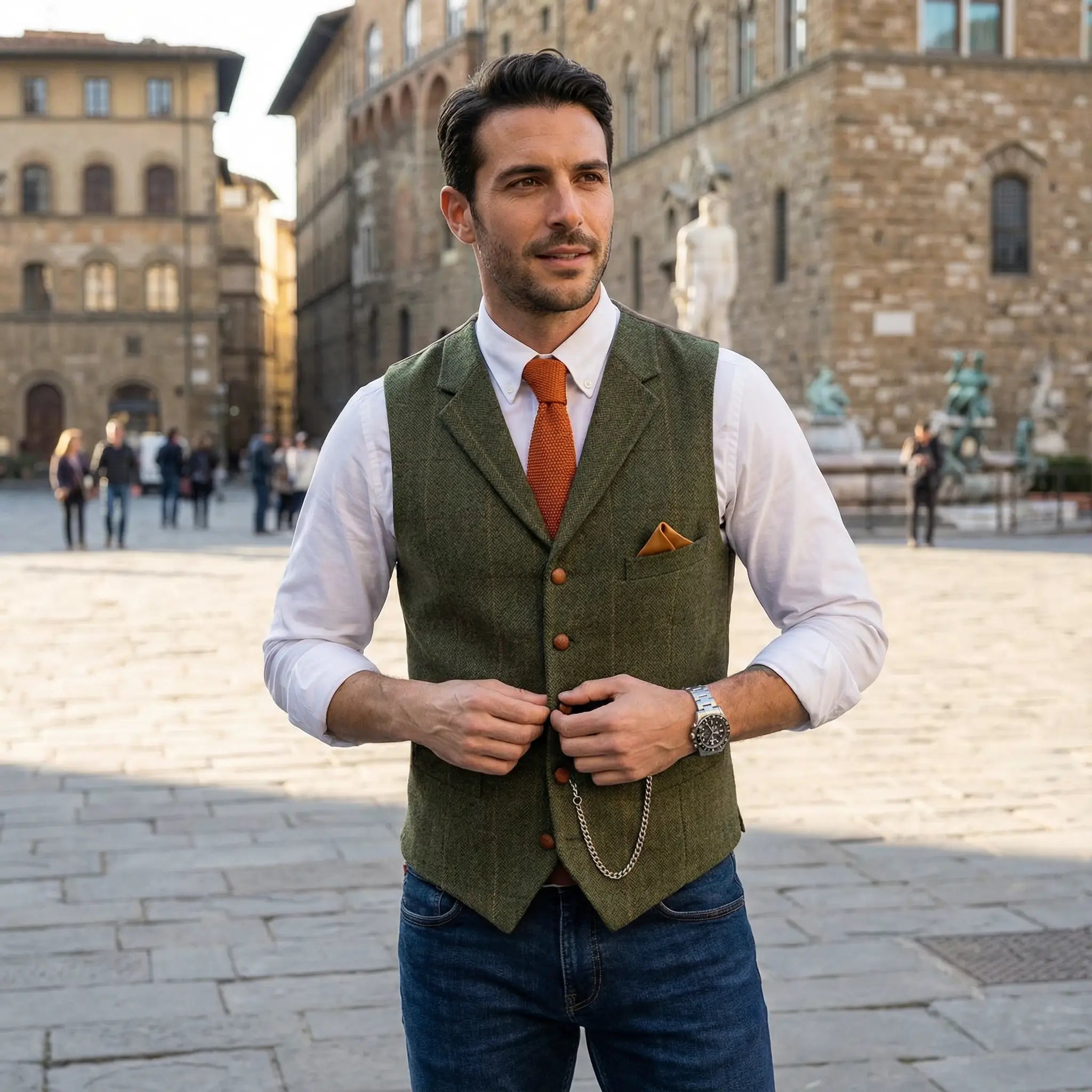Gilet Elegante  – Stile, Comfort e Versatilità