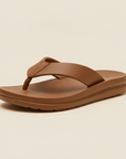 Infradito Uomo Premium – Comfort da Spiaggia Elegante - Marrone