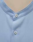Completo Coordinato Uomo Tinta Unita – Camicia e Pantaloncini Lisci - dettaglio
