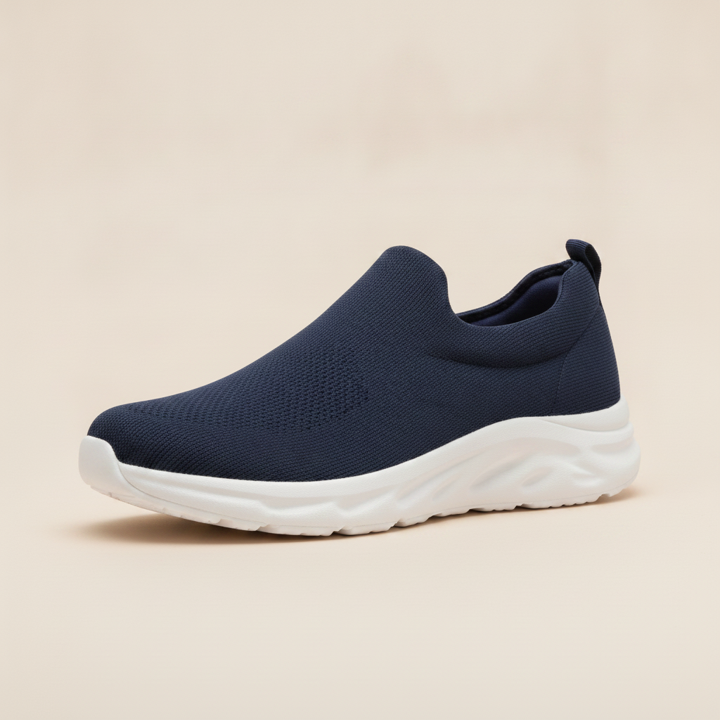 Sneakers Uomo Comfort Memory Foam – Massima Comodità Tutto il Giorno - Blu Navy