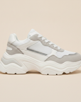 Sneakers Uomo Chunky Dad Bicolore – Streetwear Retro di Tendenza - vista laterale