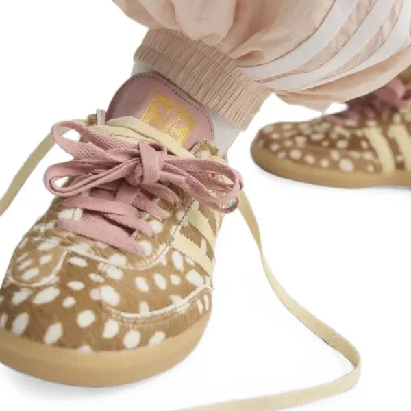 Adidas Samba Bambi Brown Desert sneakers basse donna in marrone beige - dettaglio suola