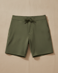 Costume Uomo Lungo al Ginocchio Quick-Dry – Sportivo e Coprente - Verde Militare