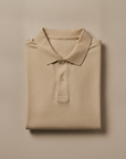 Polo Uomo in Cotone Biologico – Scelta Sostenibile e Morbida - Beige