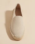 Espadrillas Uomo con Suola in Corda – Tinta Unita Naturale - vista dall'alto