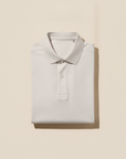 Polo Uomo in Cotone Mercerizzato – Finitura Lucida Premium - Grigio Perla