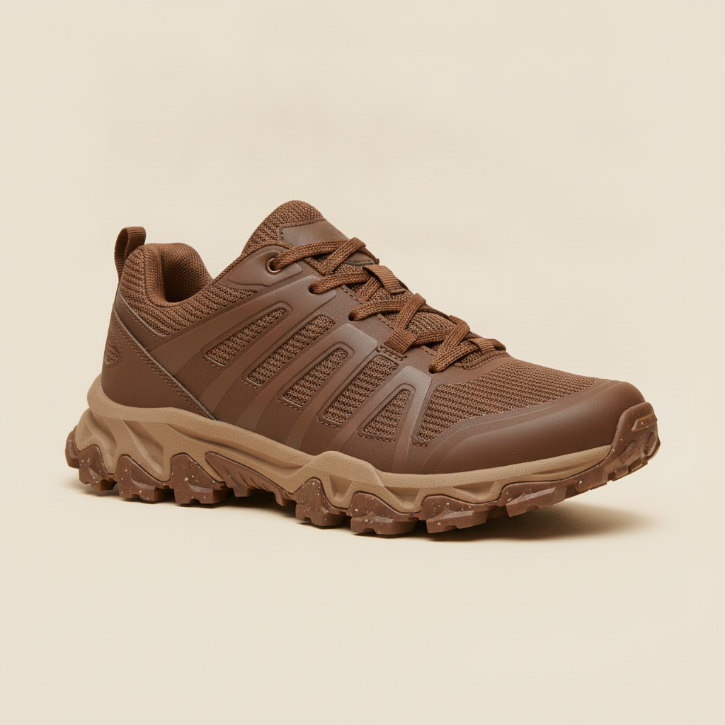 Sneakers Uomo Trail Outdoor – Grip e Comfort per l'Avventura - Marrone Terra