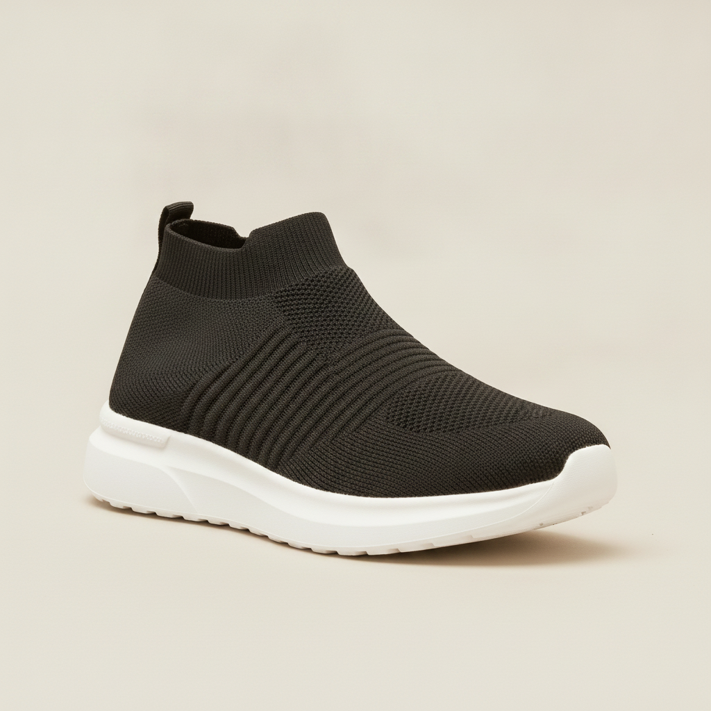 Sneakers Uomo in Tessuto Knit – Leggere e Traspiranti Ultra Comode - vista 3-4