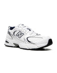 New Balance 530 Scarpe Uomo Bianche Argento e Blu Navy Running Casual
