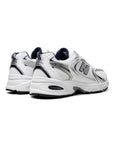 New Balance 530 Scarpe Uomo Bianche Argento e Blu Navy Running Casual