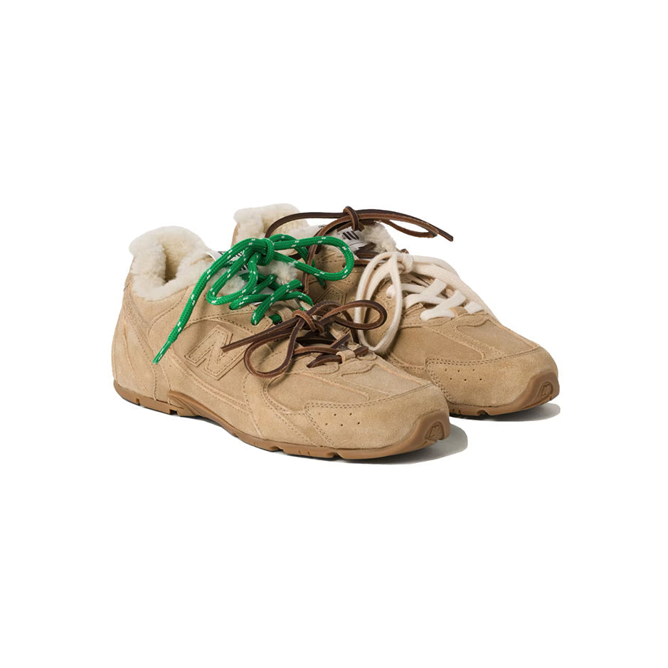 New Balance 530 x Miu Miu Ecru Shearling Bianco Panna Uomo Donna - 2