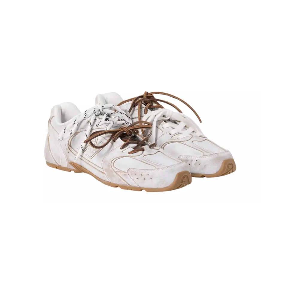 New Balance 530 x Miu Miu Leather White Bianco Uomo Donna - 2