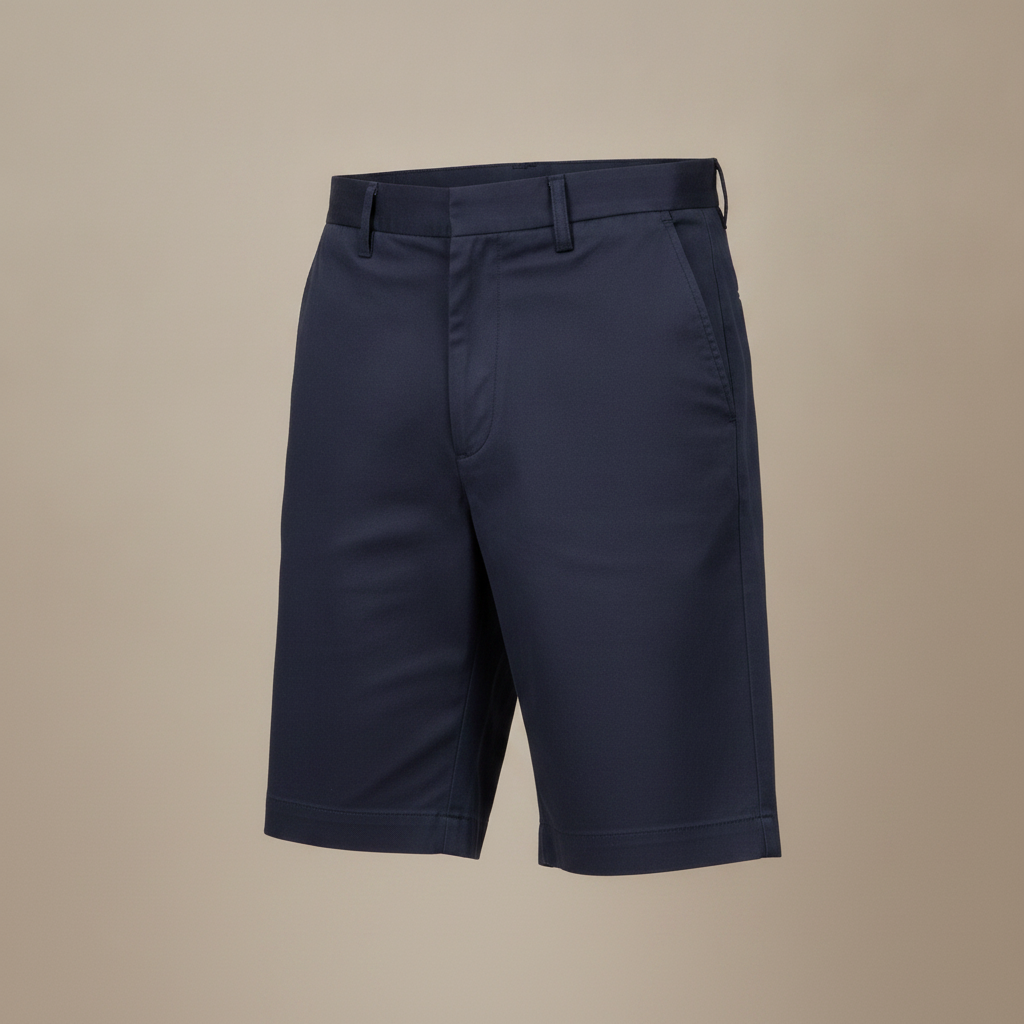 Bermuda Uomo Tinta Unita Classici – Essenziali del Guardaroba Estivo - Blu Navy