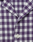 Completo Coordinato Uomo Camicia Madras e Pantaloncini - dettaglio