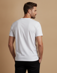 T-shirt Uomo in Cotone Pima Premium – Morbidezza Setosa di Lusso - vista posteriore