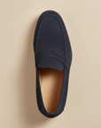Mocassini Uomo in Pelle Scamosciata – Casual Chic Estivi - vista dall'alto