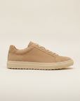Sneakers Uomo in Pelle Scamosciata Beige – Casual Chic Naturale - vista laterale