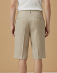 Pantaloncini Uomo in Misto Lino – Leggeri e Traspiranti - vista posteriore