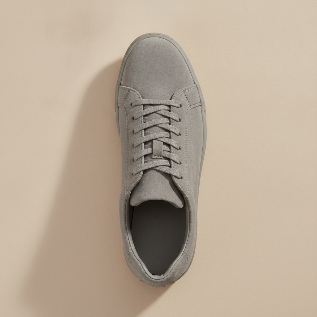 Sneakers Uomo Basse in Camoscio – Casual Morbide ed Eleganti - vista dall'alto