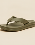 Infradito Uomo Premium – Comfort da Spiaggia Elegante - Verde Militare