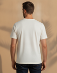 T-shirt Uomo in Cotone Biologico – Sostenibile e Morbida - vista posteriore