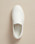 Sneakers Uomo Slip-On in Pelle – Senza Lacci Eleganti e Comode - vista dall'alto