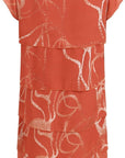 Aurora Abito Donna – Abito Floreale Bohemien Midi Volant Taglio Fluido Estate