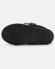 UGG Lowmel Lo Black sneakers uomo e donna in pelle scamosciata nero, dettaglio interno