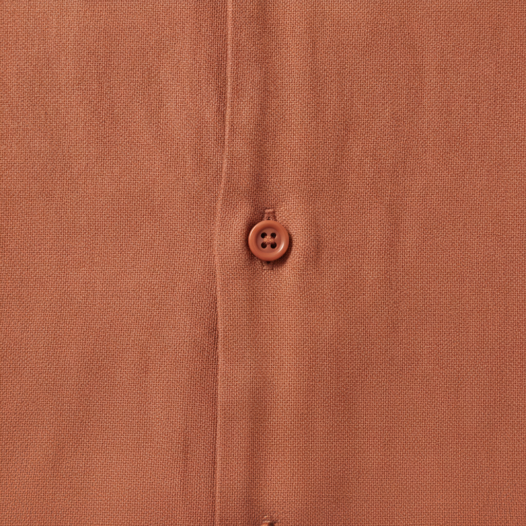 Completo Coordinato Uomo Camicia Cuban Collar Tinta Unita e Pantaloncini - dettaglio