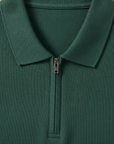 Completo Coordinato Uomo Polo Zip e Bermuda - dettaglio
