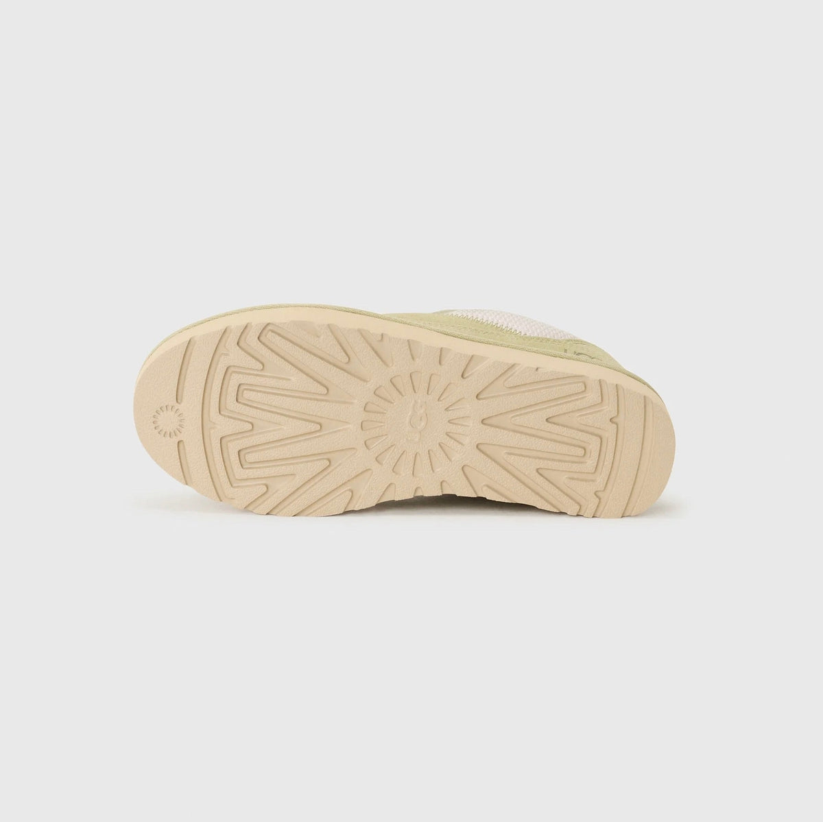 UGG Lowmel Lo Muted Brass sneakers donna in pelle scamosciata ottone, dettaglio interno