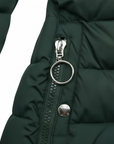Giacca Piumino Donna Invernale Impermeabile Cappuccio Pelliccia Materiale