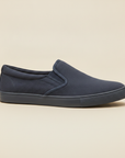 Scarpe Uomo Slip-On in Tela – Mocassino Casual Estivo Senza Lacci - vista laterale