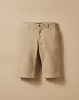 Pantaloncini Chino Slim Uomo – Vestibilità Moderna Aderente - Beige