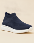 Sneakers Uomo in Tessuto Knit – Leggere e Traspiranti Ultra Comode - Blu Navy