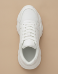 Sneakers Uomo Chunky Suola Alta – Streetwear Urban di Tendenza - vista dall'alto